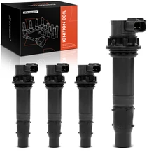 2002-2006 Yamaha YZF R1 A Set of 4pc Ignition Coil 2-Blade Terminal Oval A-Premium APIC1158