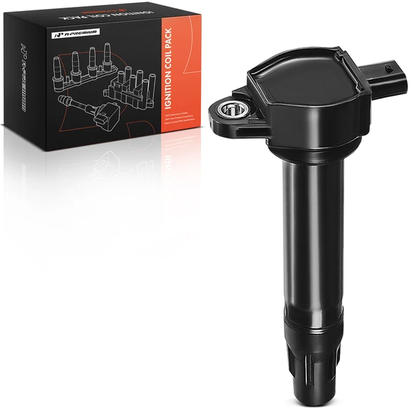 One Set-Pc Ignition Coil 3-Blade Terminal Oval A-Premium APIC0093