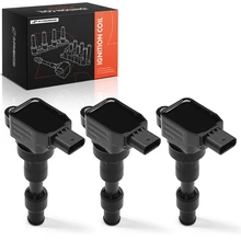 3 Pcs Ignition Coil 4-Blade Terminal 2019-2025 Genesis G70 A-Premium APIC1655