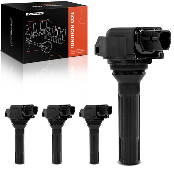 2020-2024 Subaru Outback A Set of 4-Pc Ignition Coil 3-Blade Terminal Triangle A-Premium APIC1230