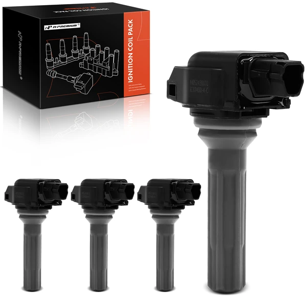2019-2024 Subaru Forester A Set of 4-Pc Ignition Coil 3-Pin Terminal Triangle A-Premium APIC1231