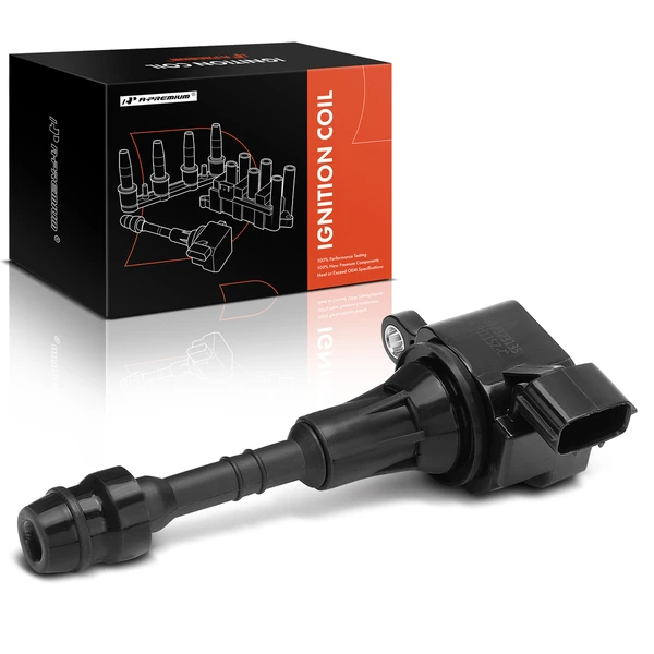 2012-2021 Nissan NV1500 One Set-Pc Ignition Coil 3-Blade Terminal Rectangular A-Premium IC0175
