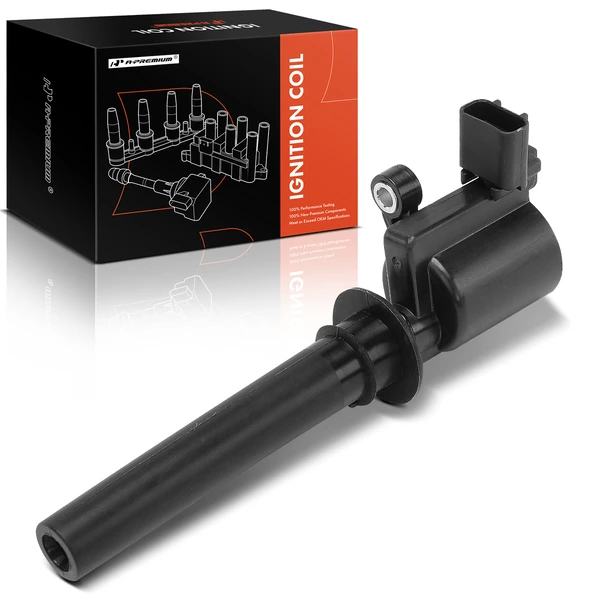 One Set-Pc Ignition Coil 3-Blade Terminal Rectangular A-Premium APIC1162