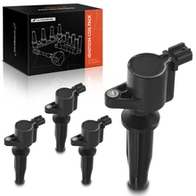 A Set of 4 Pieces Ignition Coil 2-Blade Terminal Rectangular 2009-2011 Mazda Tribute A-Premium APIC0414