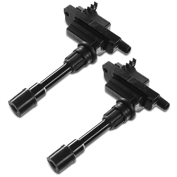 A Set of 2-Pc Ignition Coil 3-Blade Terminal Rectangular A-Premium IC0087