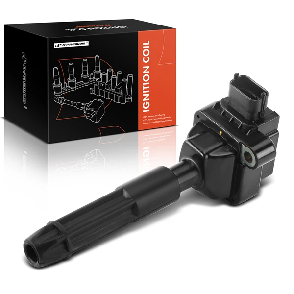 One Set-Pc Ignition Coil 3-Blade Terminal Rectangular A-Premium APIC0169