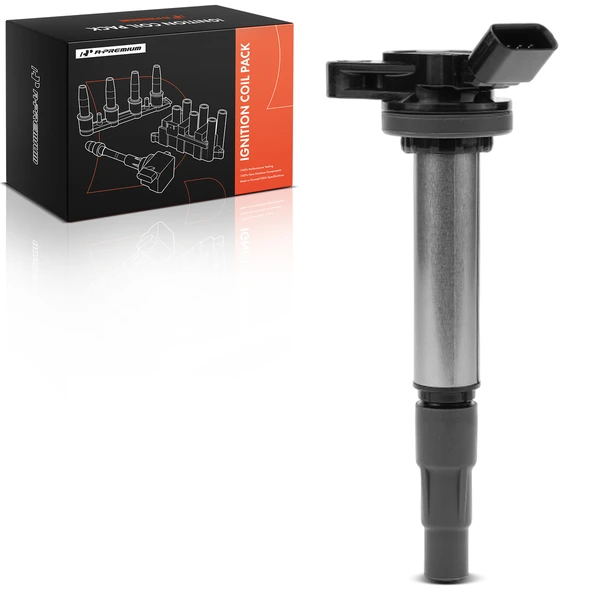 One Set-Pc Ignition Coil 4-Blade Terminal Rectangular A-Premium IC0105