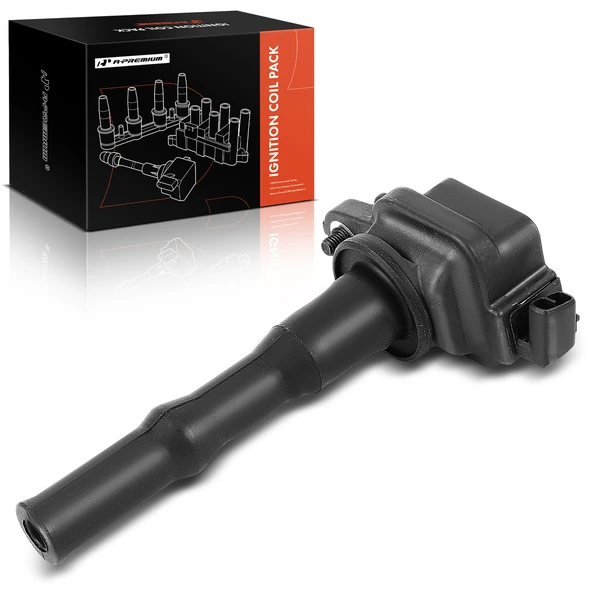 One Set-Pc Ignition Coil 2-Blade Terminal Rectangular, Square A-Premium APIC0059