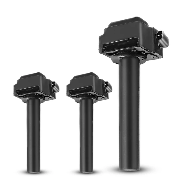 1996-2001 Lexus ES300 A Set of 3-Pc Ignition Coil 2-Blade Terminal Rectangular, Square A-Premium APIC0062