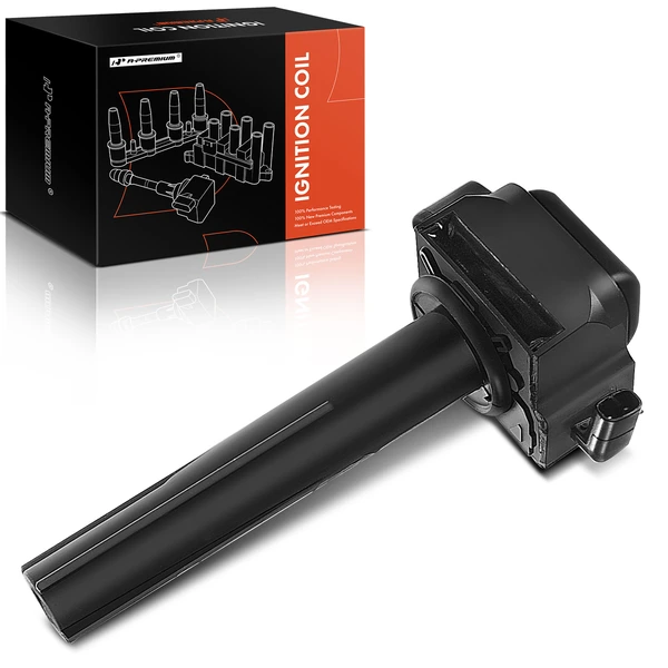 One Set-Pc Ignition Coil 2-Blade Terminal Oval A-Premium APIC0061