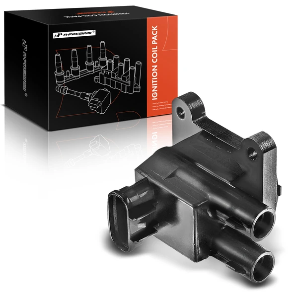 1998-1999 Toyota Corolla One Set-Pc Ignition Coil 4-Blade Terminal Oval A-Premium APIC0063