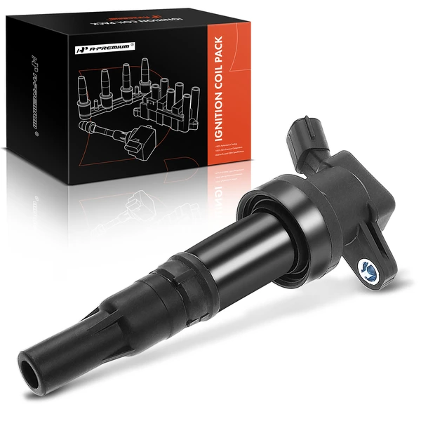 One Set-Pc Ignition Coil 2-Blade Terminal Rectangular A-Premium APIC0174