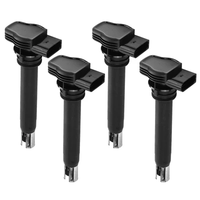 4 Pcs Ignition Coils with 4 Pins