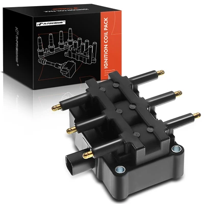 1994-1996 Dodge Ram 2500 One Set-Pc Ignition Coil 4-Pin Terminal Square A-Premium APIC0144