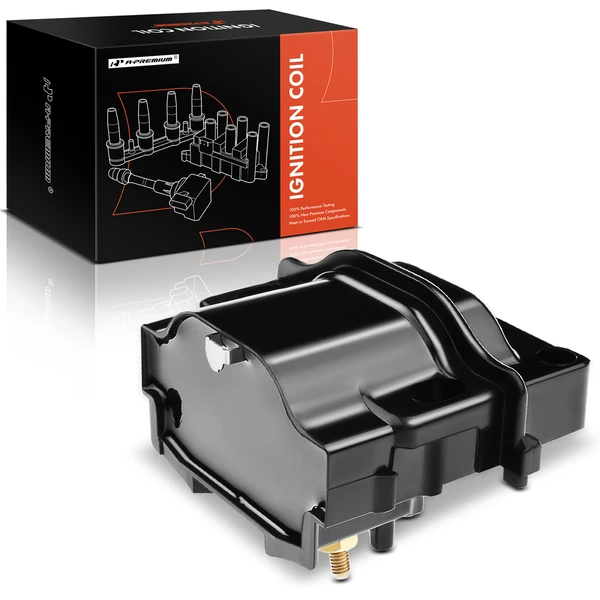 One Set-Pc Ignition Coil 2-Bolt Terminal Irregular A-Premium APIC0177