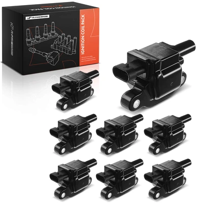 8 Pcs Ignition Coils with 4 Pins