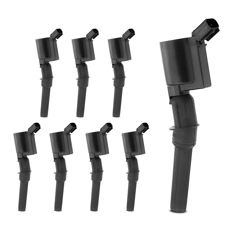 8-Pc Ignition Coil 2-Blade Terminal Rectangular A-Premium IC0118