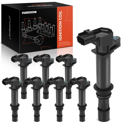 8 Pcs Ignition Coils with 2 Pins