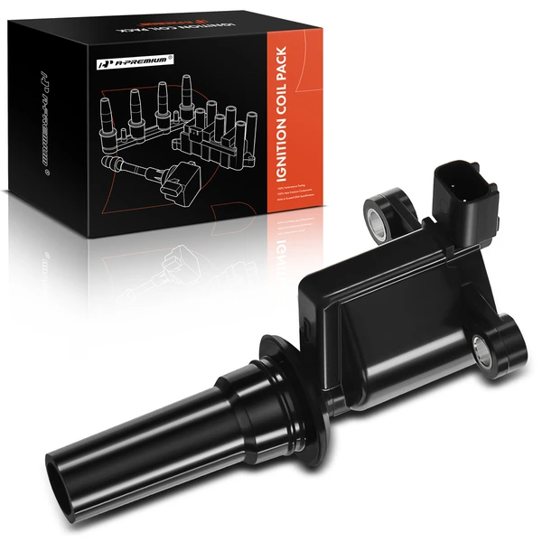 1996-1999 Ford Taurus One Set-Pc Ignition Coil 2-Pin Terminal Rectangular, Square A-Premium APIC0149