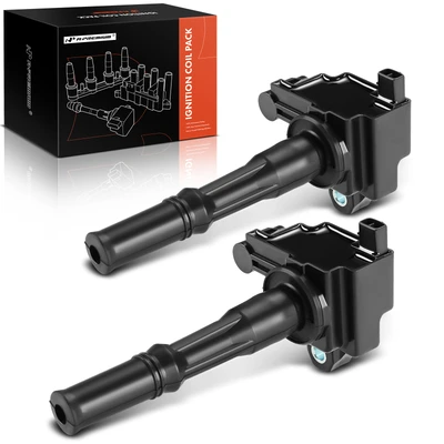 2 Pcs Ignition Coils with 2 Pins