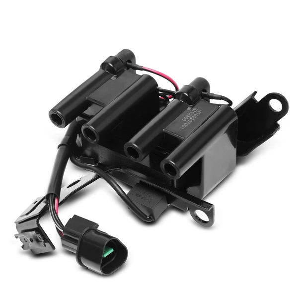 1996-1998 Hyundai Sonata One Set-Pc Ignition Coil 3-Blade Terminal Triangle A-Premium APIC0859