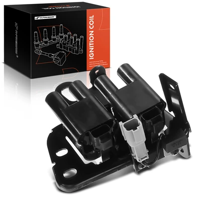 1-Pc Ignition Coil 1+2+2-Blade Terminal Rectangular A-Premium APIC0140