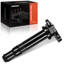 One Set Ignition Coil 2-Blade Terminal Rectangular, Square 2006-2011 Hyundai Accent A-Premium IC0013