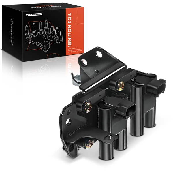 2001-2005 Hyundai Accent One Set-Pc Ignition Coil 2-Blade Terminal Oval A-Premium APIC0069