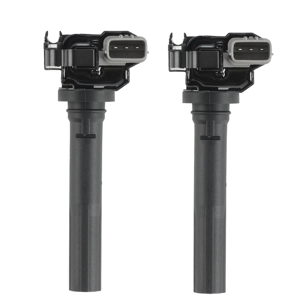 1999-2000 Chevrolet Tracker A Set of 2-Pc Ignition Coil 3-Blade Terminal Rectangular A-Premium APIC0199