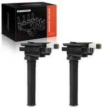 A Set of 2 Pieces Ignition Coil 3-Blade Terminal Rectangular 1999-2002 Suzuki Vitara A-Premium APIC0199