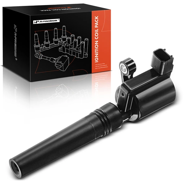 2000-2006 Lincoln LS One Set-Pc Ignition Coil 2-Blade Terminal Round A-Premium APIC0070