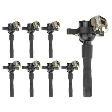 8 Ignition Coil 3-Blade Terminal 1997-2003 BMW 540i A-Premium APIC1691PG