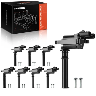 8 Pcs Ignition Coils with 2 Pins