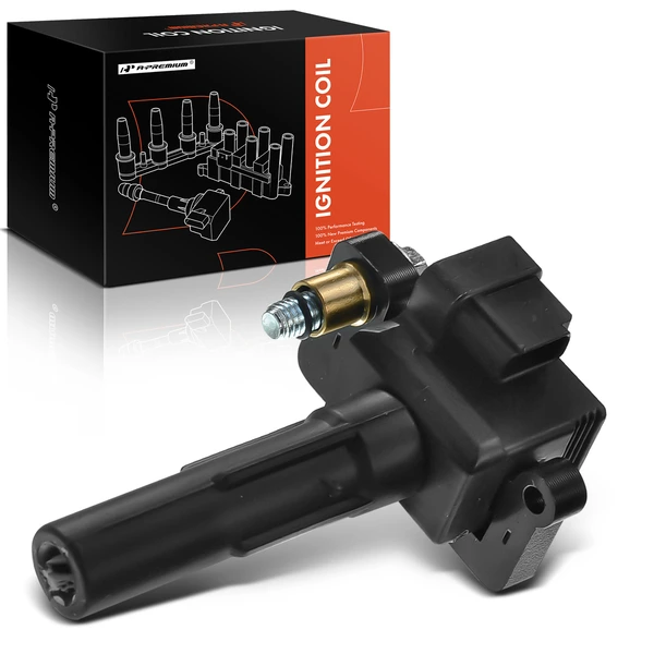 2005 Saab 9-2X One Set-Pc Ignition Coil 3-Blade Terminal Rectangular A-Premium IC0008