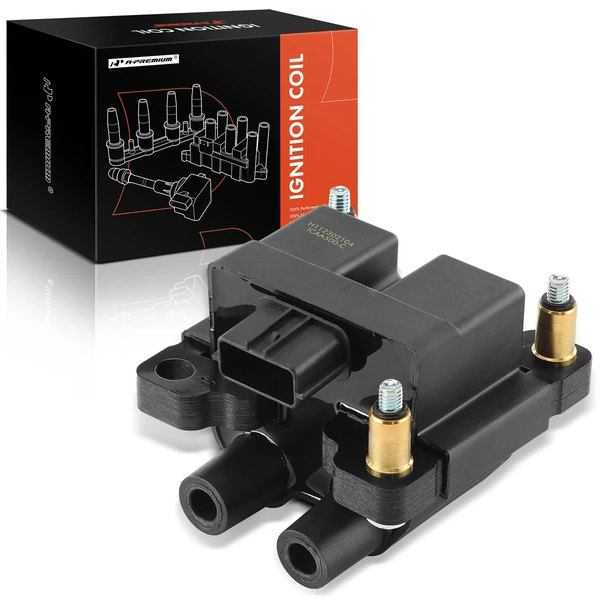 2005-2006 Saab 9-2X One Set-Pc Ignition Coil 4-Blade Terminal Rectangular A-Premium IC0180