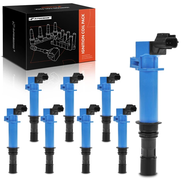 2007 Chrysler Aspen A Set of 8-Pc Ignition Coil 2-Blade Terminal Oval A-Premium APIC0979