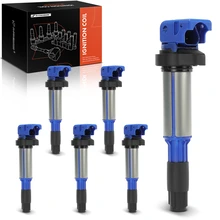 6 Pcs Ignition Coil 3-Blade Terminal 2001-2002 BMW Z3 A-Premium APIC1500