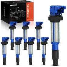 8 Pcs Blue Ignition Coil