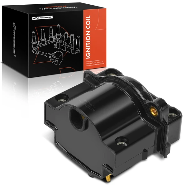 One Set-Pc Ignition Coil 2-Bolt Terminal Irregular A-Premium APIC0383