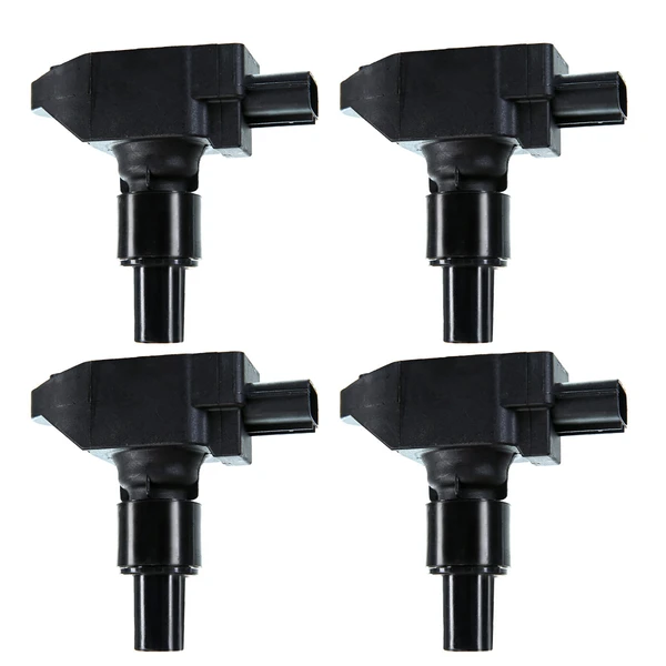 A Set of 4-Pc Ignition Coil 3-Blade Terminal Rectangular A-Premium IC0065