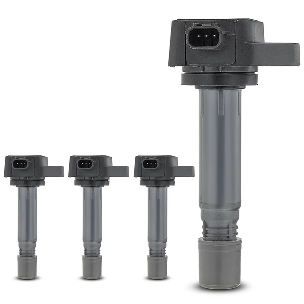 A Set of 4-Pc Ignition Coil 3-Blade Terminal Rectangular, Square A-Premium IC0186