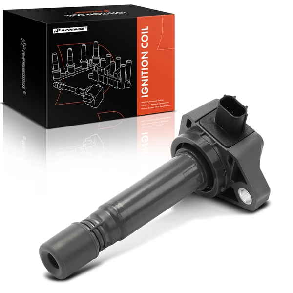 2006-2011 Honda Civic One Set-Pc Ignition Coil 3-Blade Terminal Rectangular, Square A-Premium IC0185
