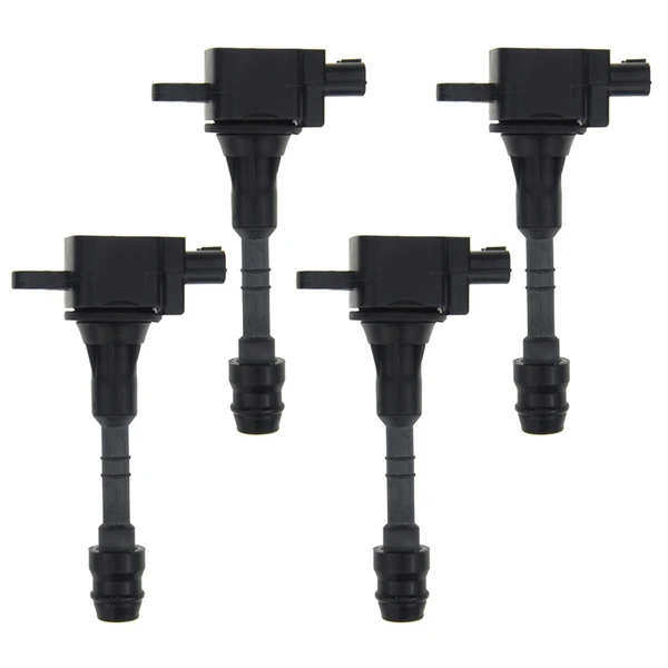 4-Pc Ignition Coil 3-Blade Terminal Rectangular A-Premium IC0190