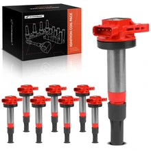 2004-2008 Jaguar S-Type A Set of 8pc Ignition Coil 4-Blade Terminal Rectangular A-Premium APIC1049