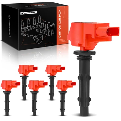 6 Pcs Ignition Coils