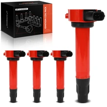 2011-2015 Mitsubishi RVR A Set of 4pc Ignition Coil 3-Blade Terminal Oval A-Premium APIC1450