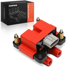 2009-2010 Subaru Forester 1pc Ignition Coil 4-Blade Terminal Rectangular, Oval A-Premium APIC1453