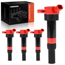 2010-2016 Hyundai Elantra A Set of 4pc Ignition Coil 2-Blade Terminal Rectangular A-Premium APIC1061
