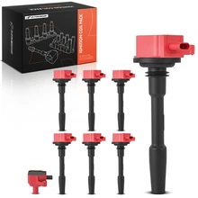 8 Pcs Ignition Coil 2-Blade Terminal 2018-2020 2023 Ford Mustang A-Premium APIC1652