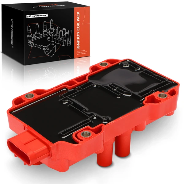 One Set-Pc Ignition Coil 6-Pin Terminal Oval A-Premium APIC1461
